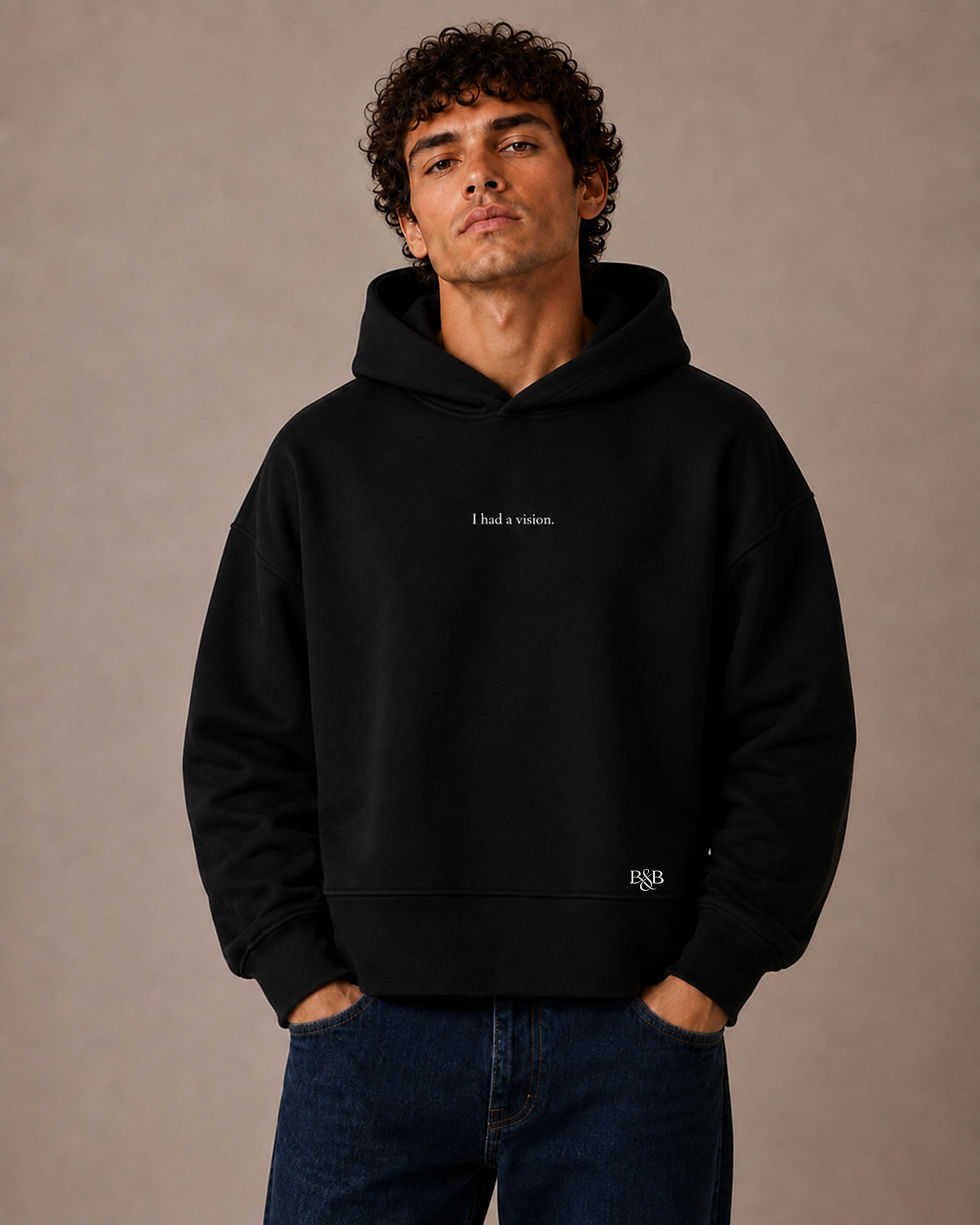 Thumbnail: Still Becoming — Chapter II: I Had A Vision Oversized Boxy Hoodie