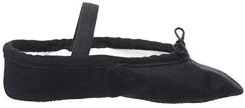 Miniature : 4C « TUTU » demi-pointe enfant toile NOIR Larg M