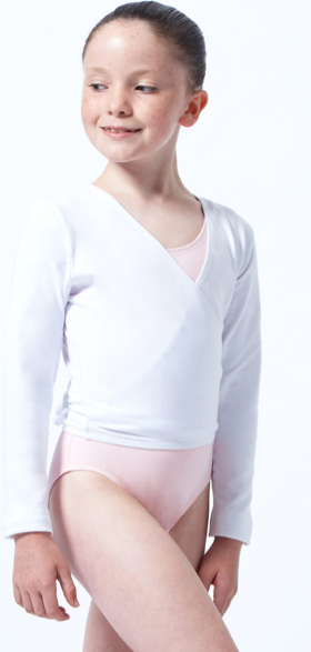 cache coeur coton BLANC enfants (CAPEZIO)  CAD850C