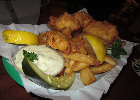 Quinn's Almost by the Sea fish & chips big island hawaii
