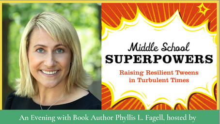 Book Talk Guide: Middle School Superpowers, Raising Resilient Tweens in Turbulent Times