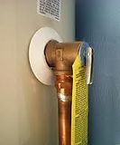 Safety temperature and pressure valve & up to 3' of piping with every water heater installation