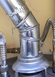 Properly fitted venting hardware with water heater installation
