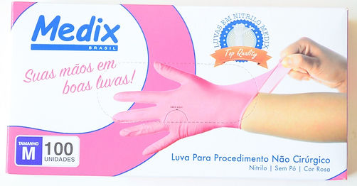 luva medix nitrilo sem pó rosa.jpg