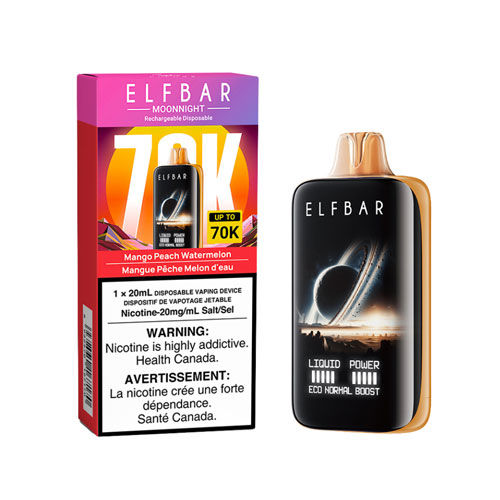 ElfBar MoonNight 70k - Mango Peach Watermelon