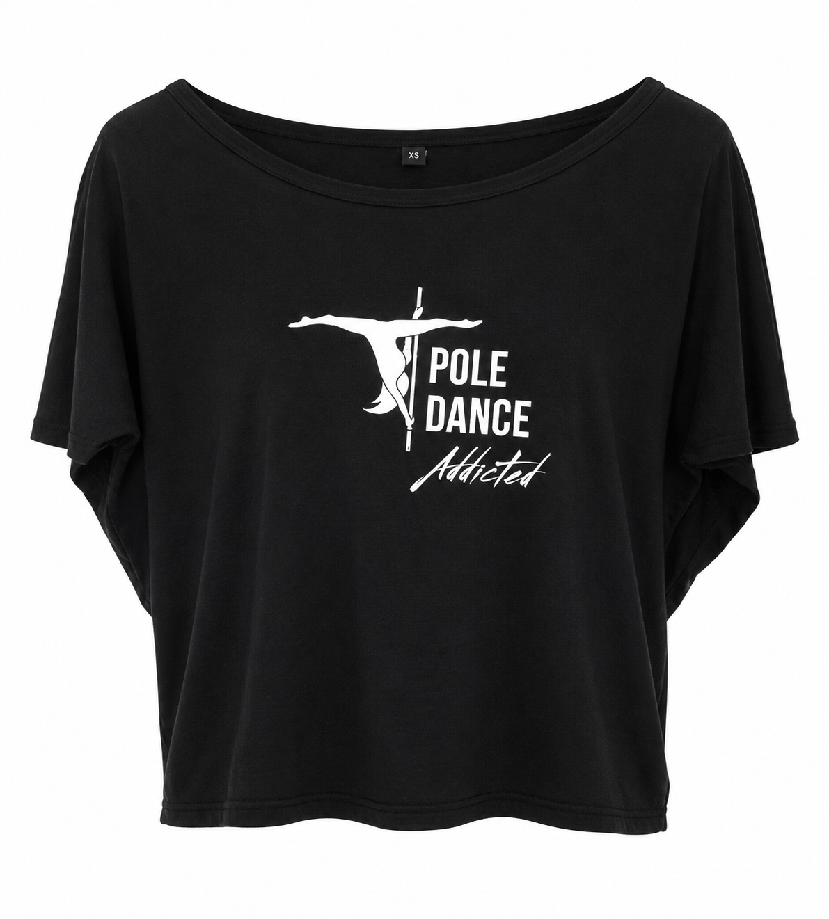 T-shirt Pole Dance Addicted black