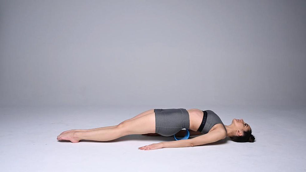 Miniatura: Yoga wheel/cerchio yoga piccolo