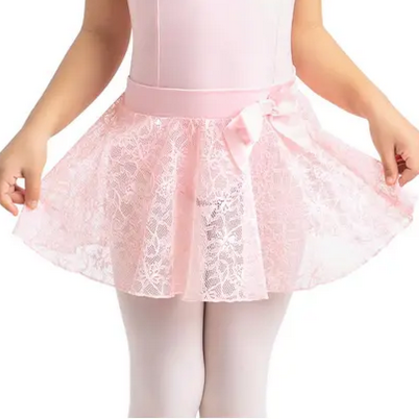 Gonnellino pizzo con fiocco 11725C