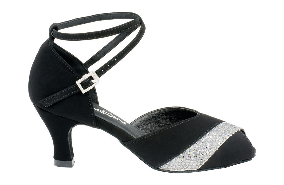 Miniaturbild: Nubuk-Tanzschuhe 1020