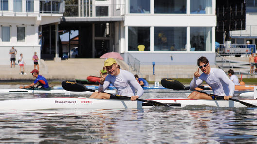 K2 1000m U16 befutó után