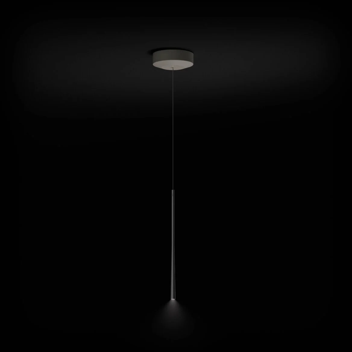 BORA Stars LSASW Surface Mount Pendant Light in Black