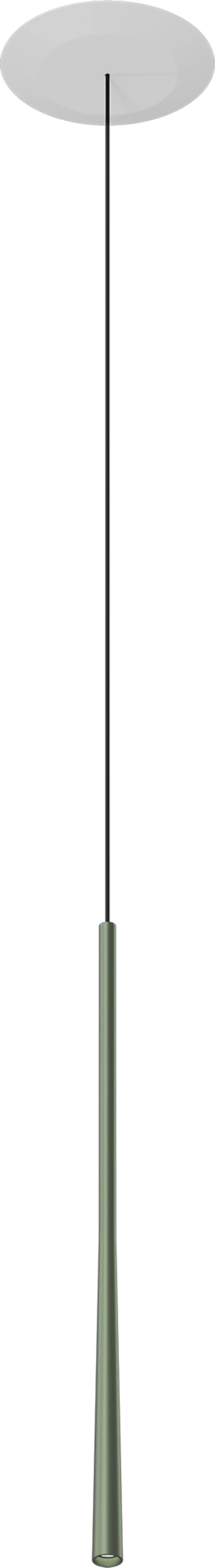 BORA Stars LSEMG Flush Pendant Light in Moss Green