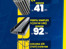 CONFIRA AS PROMOÇÕES DE NOVEMBRO NA PERFIL TUBOS!