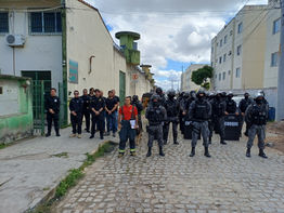 OPERAÇÃO DE SEGURANÇA REFORÇA CONTROLE NA PENITENCIÁRIA JUIZ PLÁCIDO DE SOUZA - PJPS