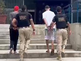 POLÍCIA CIVIL PRENDEU TRÊS ELEMENTOS EM PALMARES ENVOLVIDOS EM ROUBOS DE CARROS