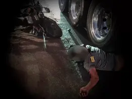 MOTOCICLISTA MORRE APÓS COLIDIR COM CARRETA NA BR-423, EM LAJEDO