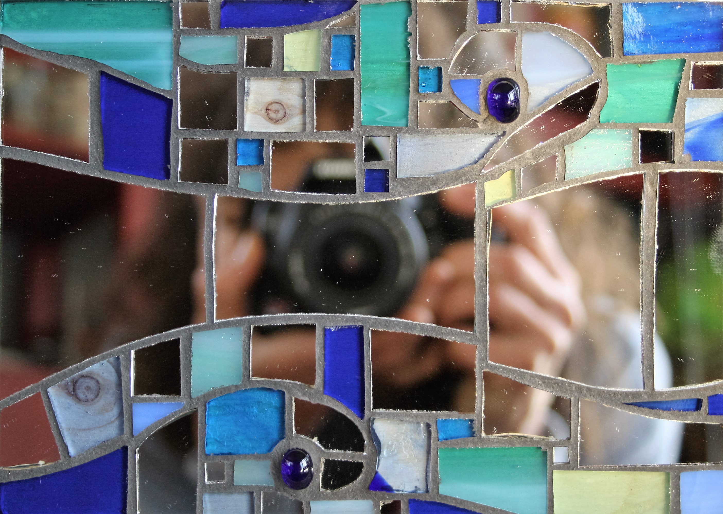 Miroir bleu