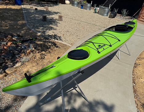 Lime Eddyline Equinox with Rudder