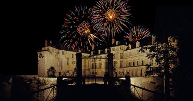 Feux d'artifice à Saint Brisson