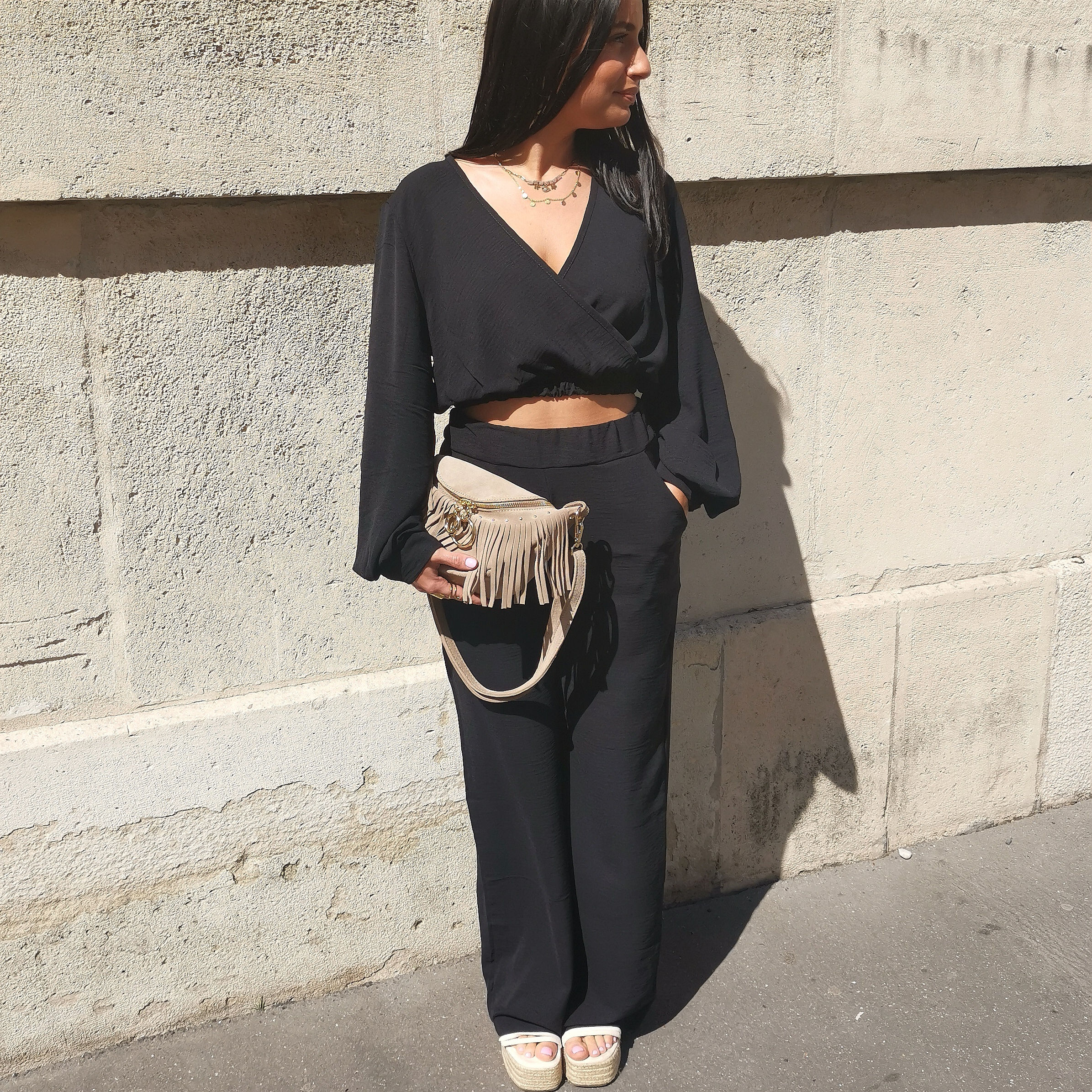 ENSEMBLE CAPUCINE NOIR