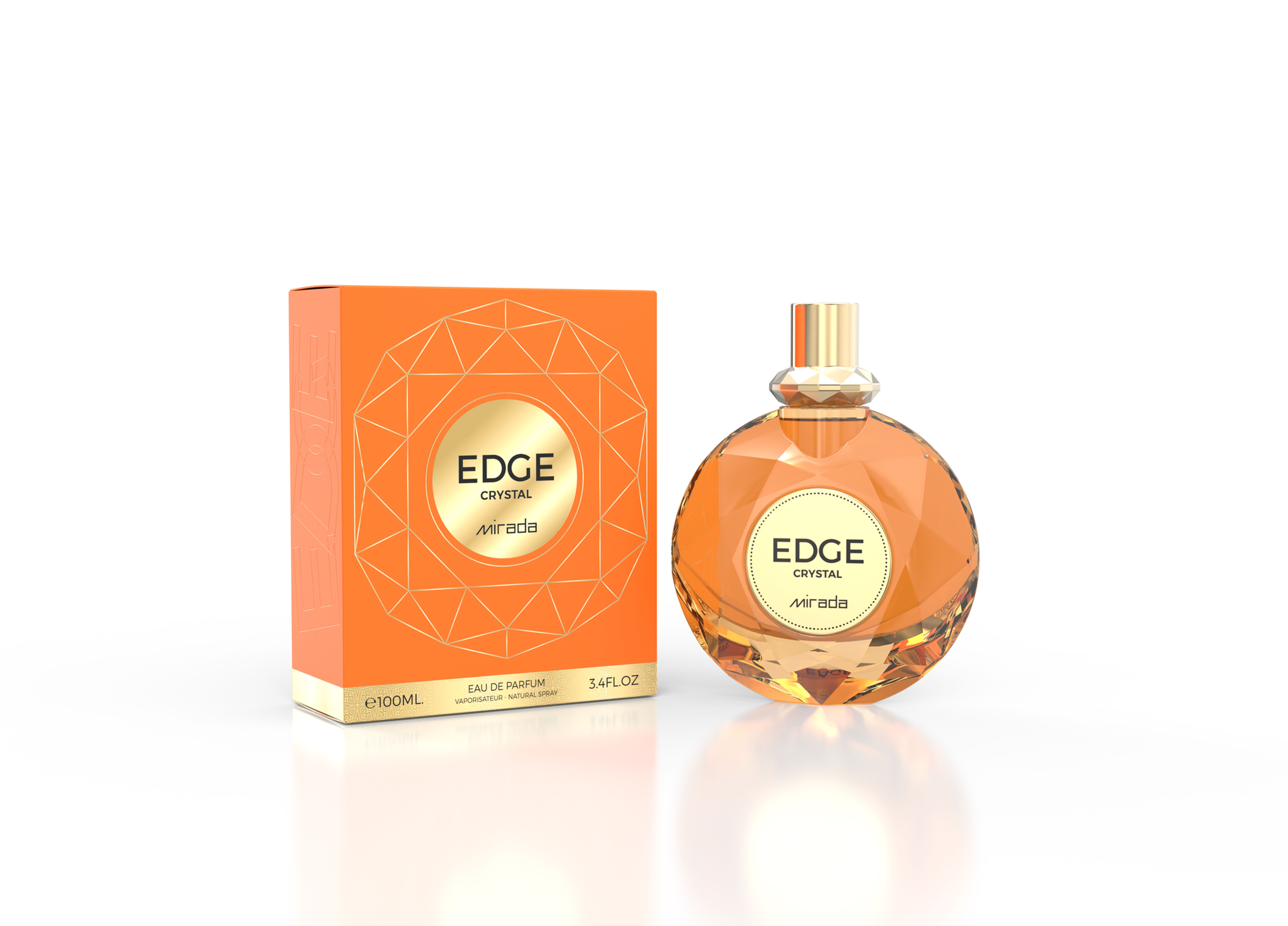 Mirada Edge Crystal EDP For Women 3.4Fl.OZ 100ML
