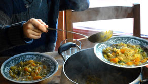 White bean and squash winter stew
