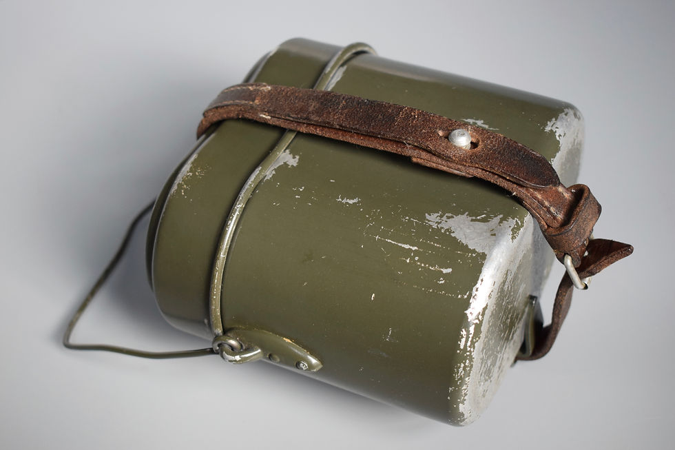 Thumbnail: M31 aluminium mess kit 'FWBN' + strap