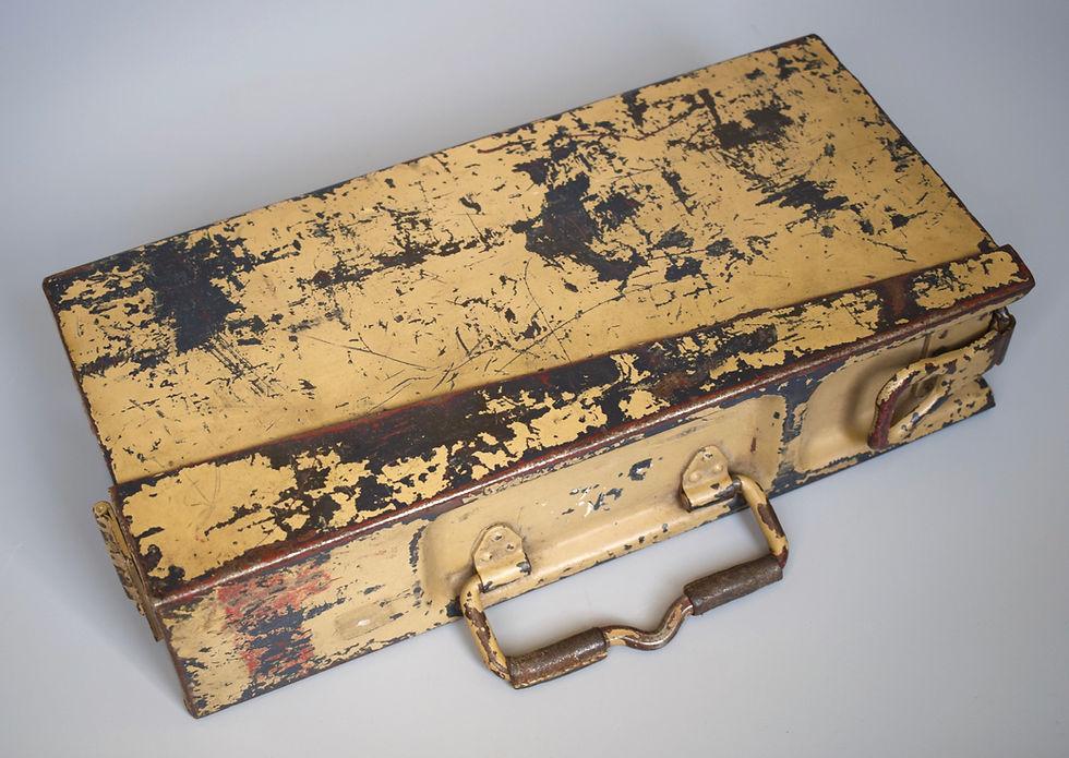 Thumbnail: MG34/42 tan camouflage ammo box '1940'
