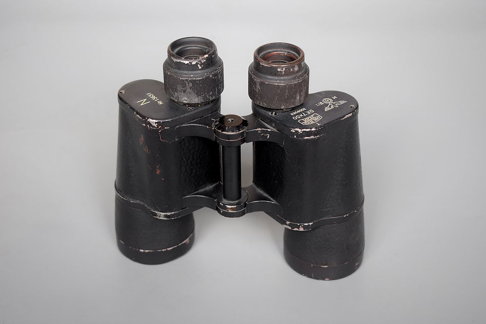 Thumbnail: Zeiss 7x50 Kriegsmarine U-boat binoculars