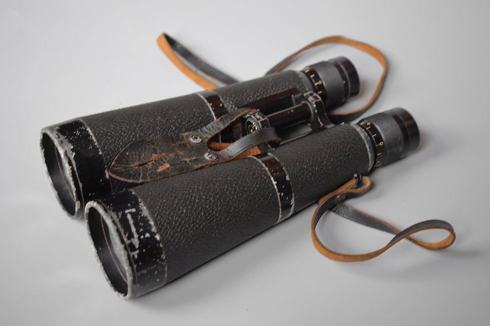 Thumbnail: Hensoldt 7x56 Dienstglas binoculars 'bmj 1942'