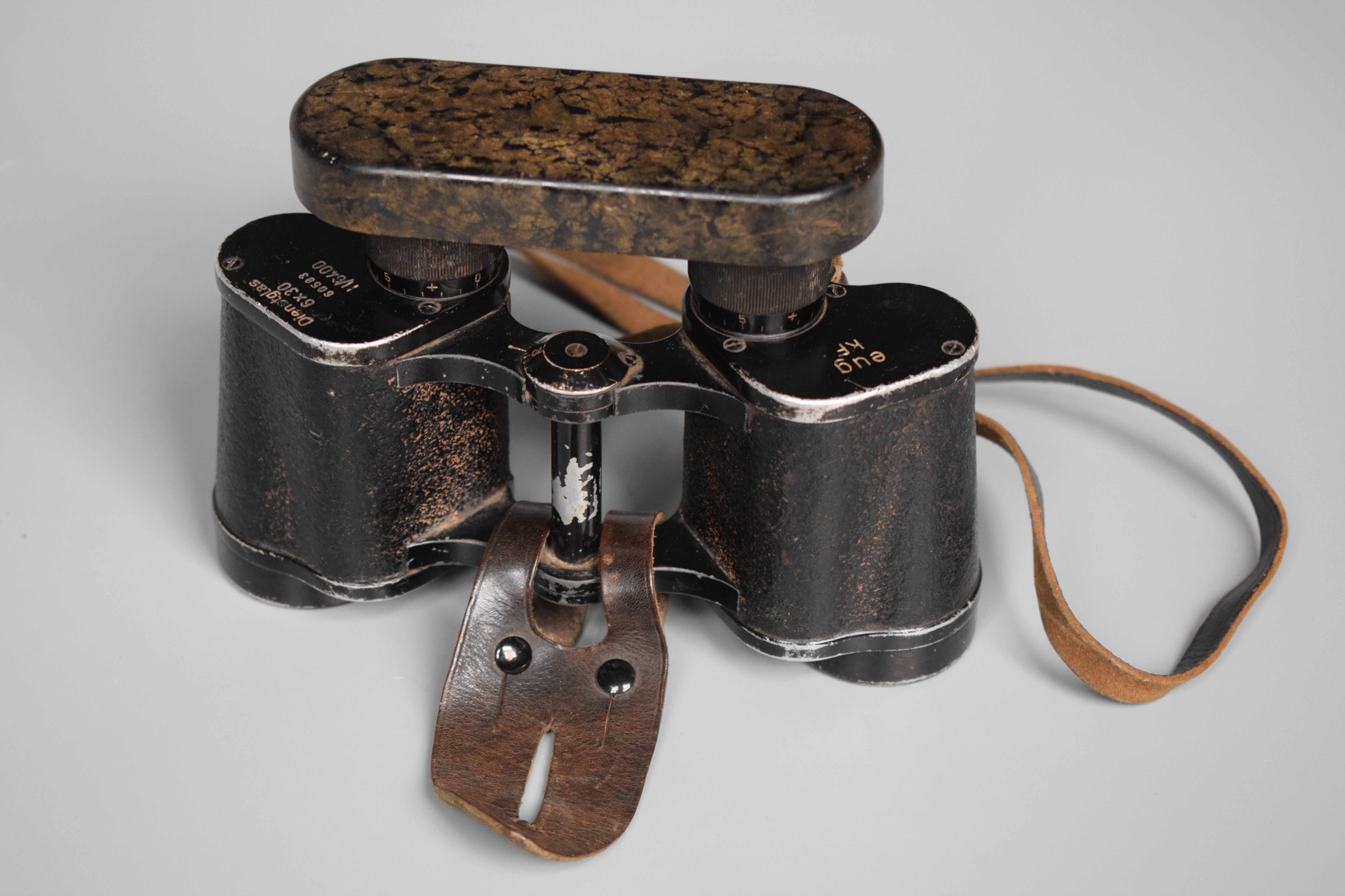6x30 Dienstglas binoculars 'eug' + accessories