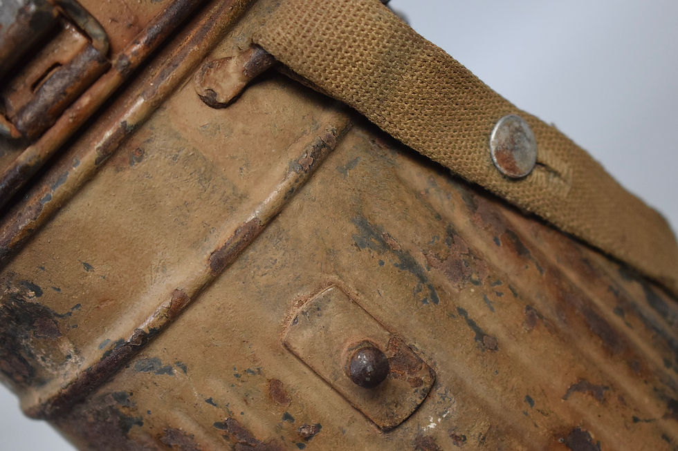 Thumbnail: DAK camouflage M38 gas mask set 'E.G. 1942'