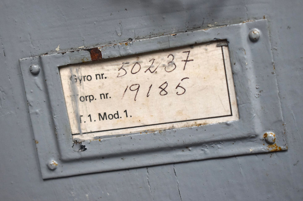 Thumbnail: KM U-boat G7a Torpedo GA VIII Gyroscope + Transit Box