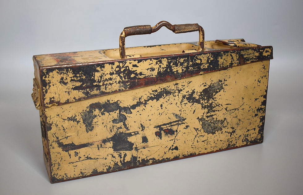 Thumbnail: MG34/42 tan camouflage ammo box '1940'
