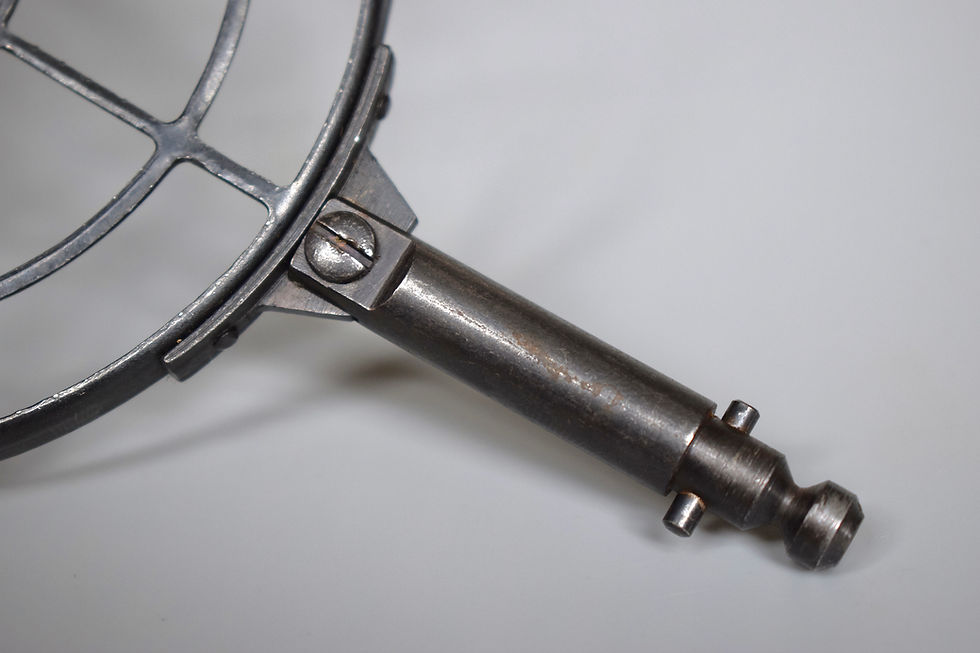 Thumbnail: Late-war stamped MG42 anti-aircraft spider sight 'WaA'