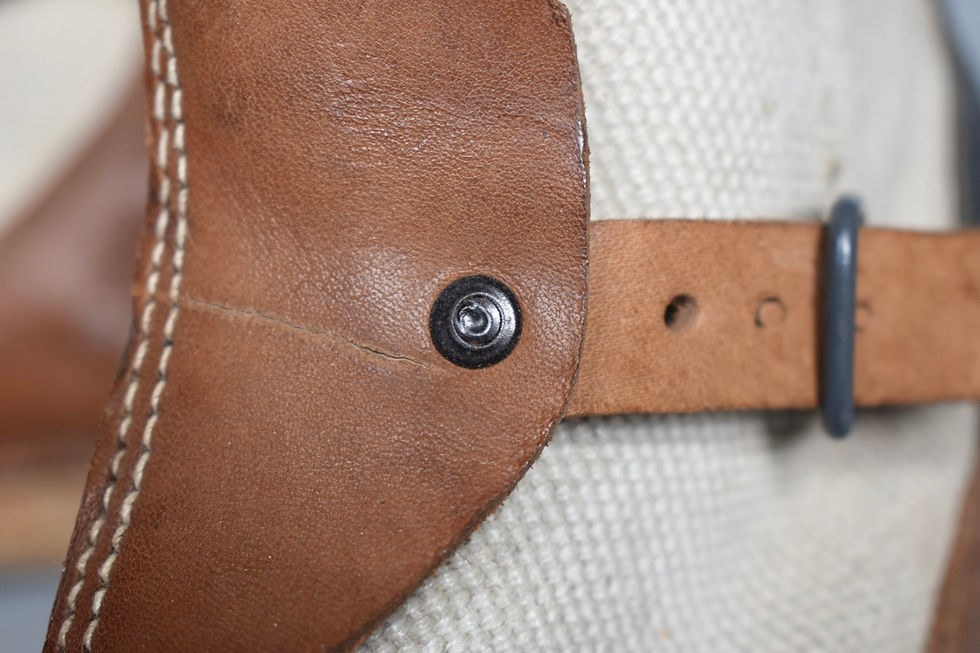 Thumbnail: Late-war wood soled canvas boots