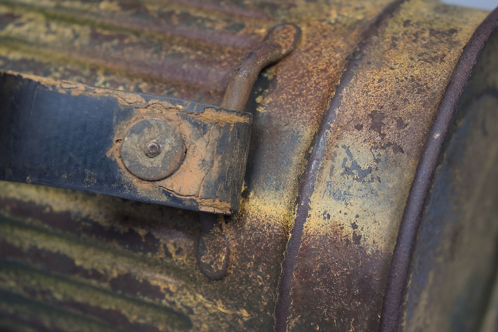 Thumbnail: Normandy camouflage gas mask canister '1943'