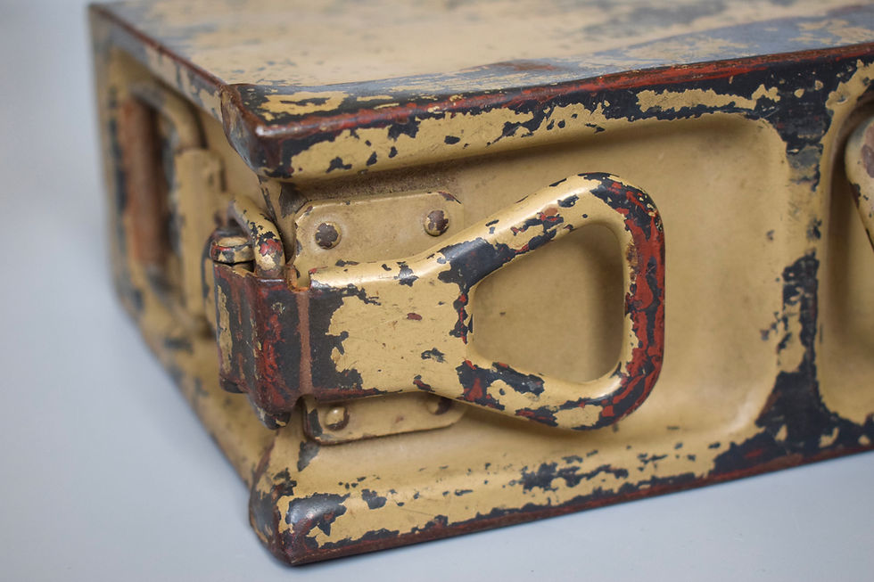Thumbnail: MG34/42 tan camouflage ammo box '1940'
