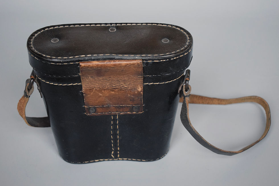 Thumbnail: Leitz 7x50 Dienstglas 'beh' binoculars + case 'ksd 1943'
