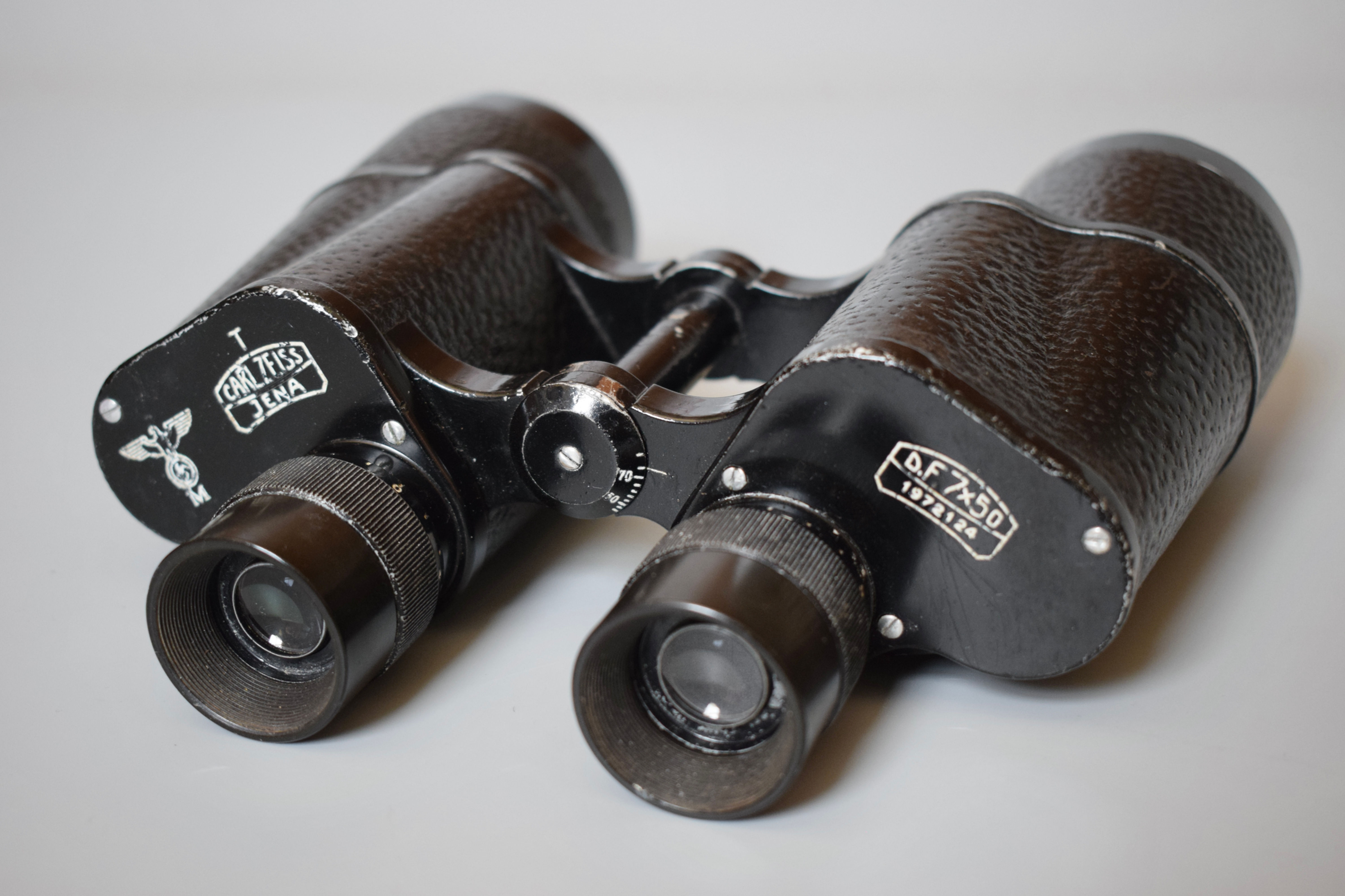 Early Zeiss D.F. 7x50 Kriegsmarine binoculars