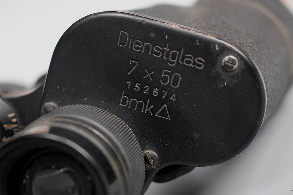 Thumbnail: Srb & Stys 7x50 Kriegsmarine binoculars 'bmk'