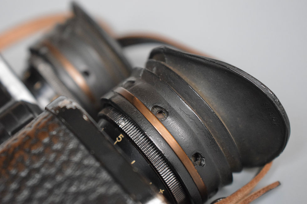 Thumbnail: Zeiss 7x50 Kriegsmarine binoculars 'M.A.Z.a.'