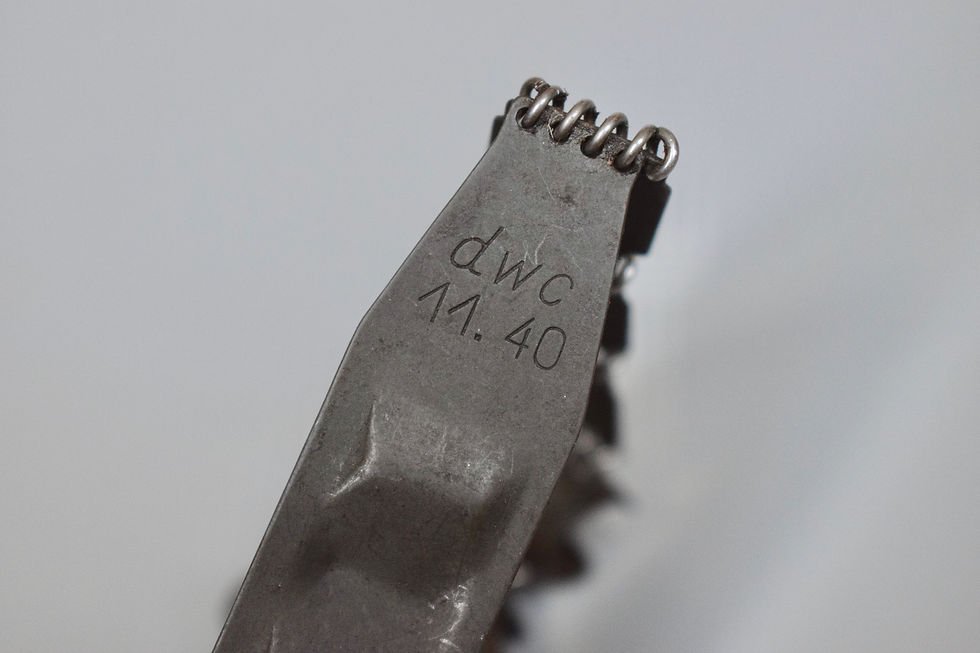 MG34/42 belt starter tab 'dwc 11.40 WaA'