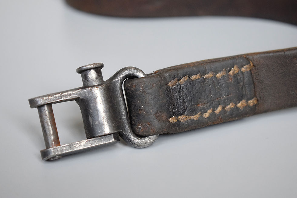Thumbnail: RARE early MG34 leather sling '936'