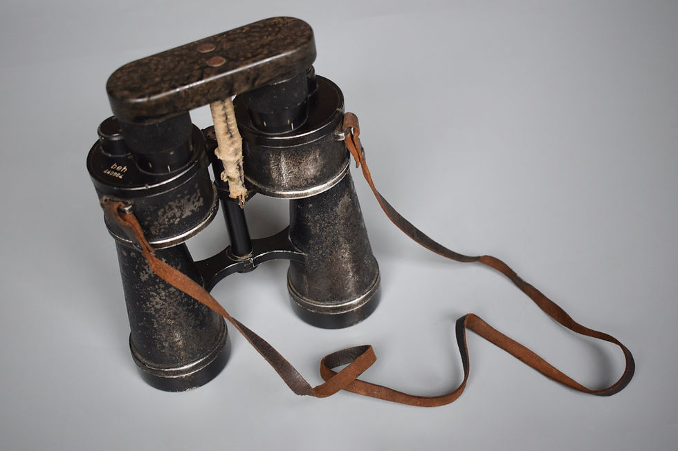 Thumbnail: Leitz 7x50 Kriegsmarine Artl. binoculars 'beh'