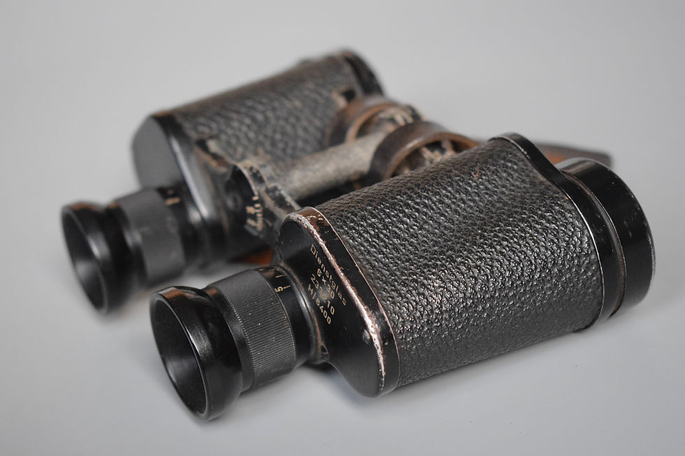 Thumbnail: 6x30 Dienstglas binoculars 'eso' + tab 'gkp 42'