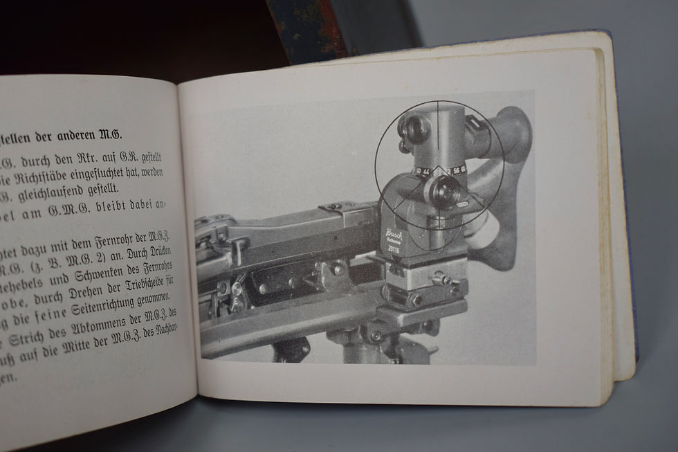 Thumbnail: Boxed Richtkreis 31 'Gebr Wichmann' +s.M.G. manual '1942'