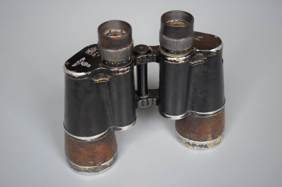 Thumbnail: Zeiss 7x50 Kriegsmarine Küstenartillerie binoculars 'Artl.'
