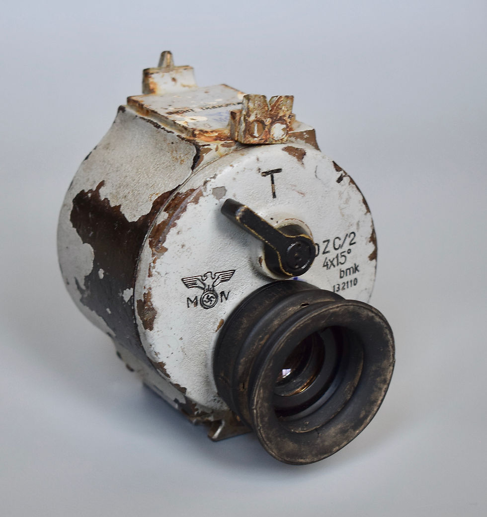 Thumbnail: Srb & Stys 4x15 U-boat 2cm deck gun sight 'bmk'