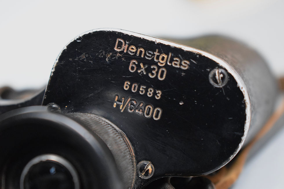 Thumbnail: 6x30 Dienstglas binoculars 'eug' + accessories